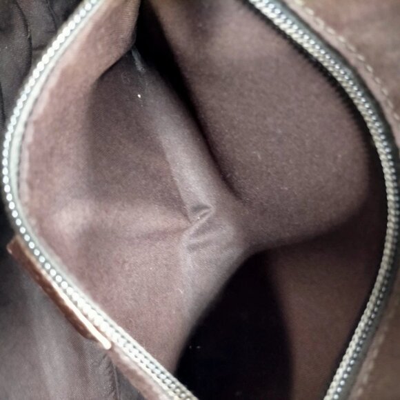 Gucci Shoulder Bag Brown Canvas 417-070325 - Picture 8 of 13